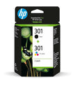 HP 301 Original Ink Cartridges, CH562EE Black and Tri-Colour, Multipack