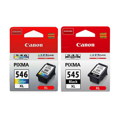 Canon PG-545XL Black and CL-546XL Color Bundle