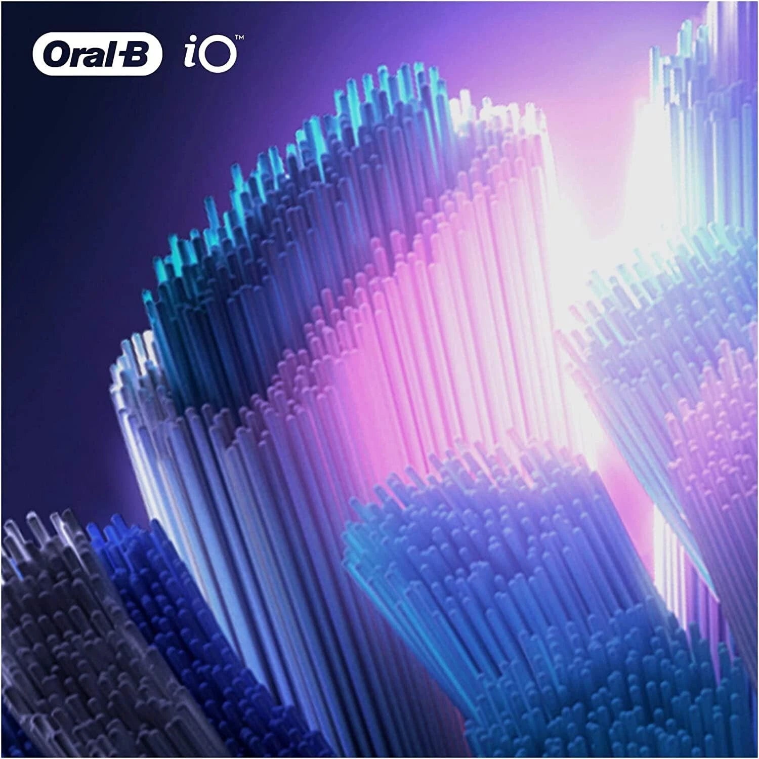 Genuine Oral-B iO Ultimate Clean Replacement Brush Heads - Black - (4 Pack)