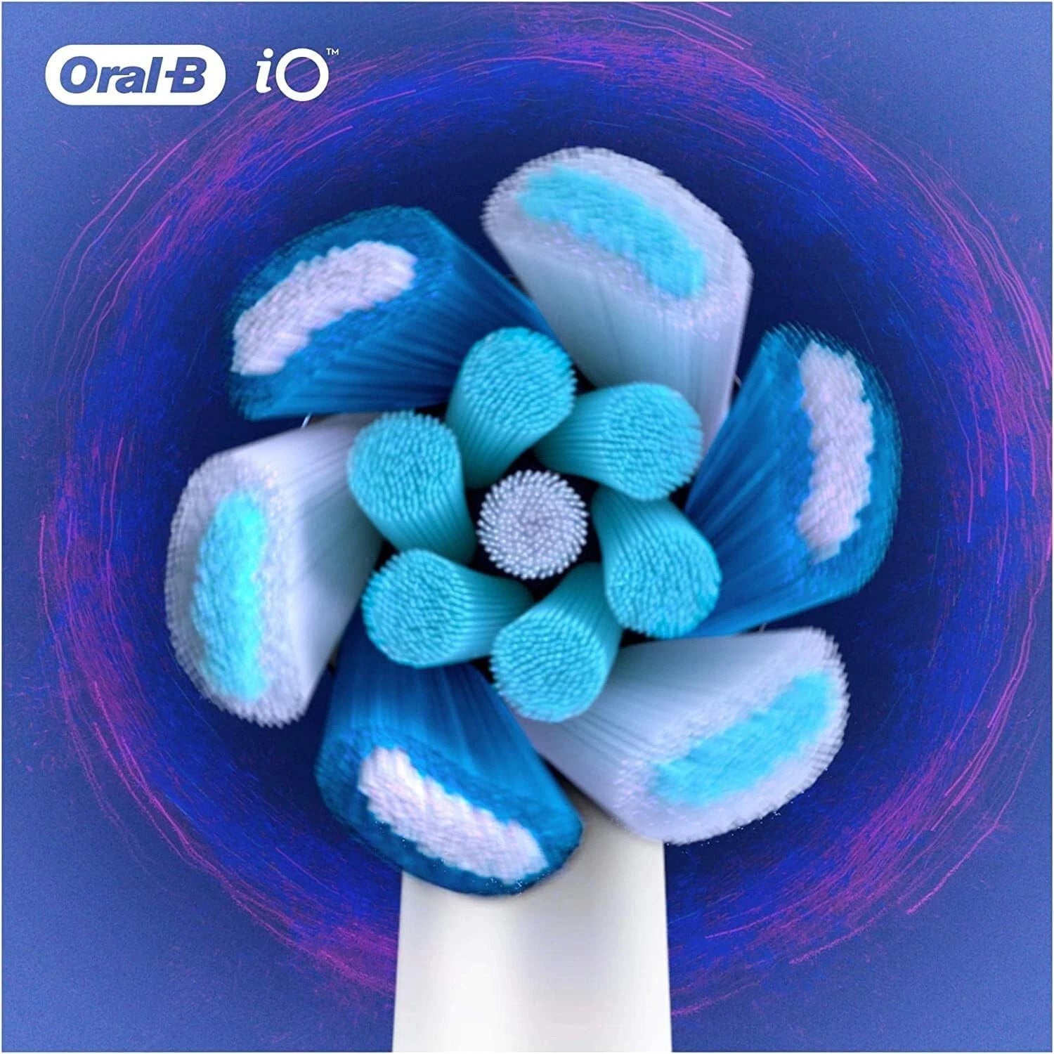 Genuine Oral-B iO Ultimate Clean Replacement Brush Heads - WHITE - (4 Pack)