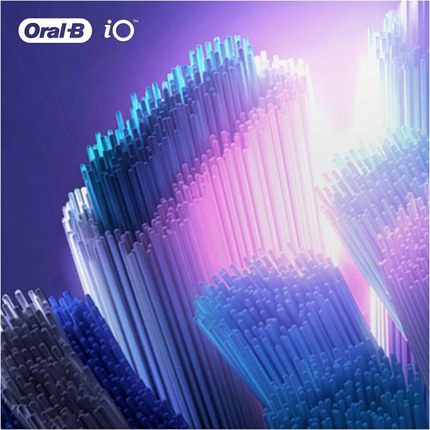 Genuine Oral-B iO Ultimate Clean Replacement Brush Heads - WHITE - (4 Pack)